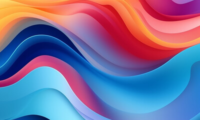 background abstract colorful. illustration AI Generation_2