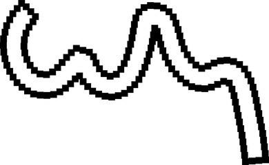 Pixel 8bit. Element for digital design