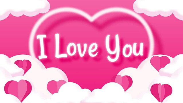 i love you animated greeting i love you will you marry me animated i love you love you love romantic affection with the theme of love and clouds and love butterflies