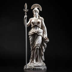 Fototapeta na wymiar Ancient Greek Roman statue