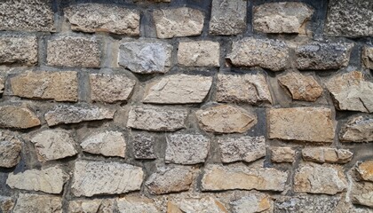 background and texture of granite stone wall surface