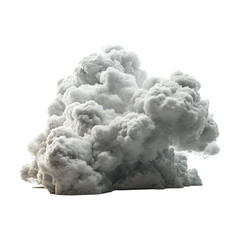 Stormy rainy cotton wool cloud - obrazy, fototapety, plakaty