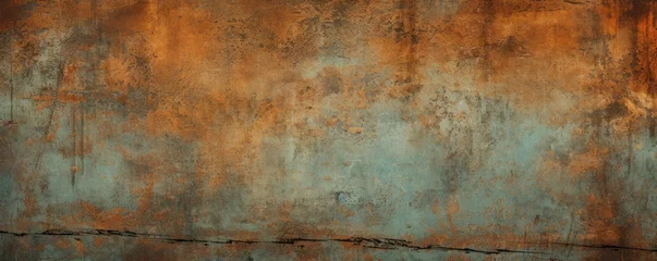 Tuinposter Grunge rust background  © Celina
