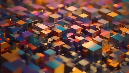 A puzzle solver constantly rearranging its pieces without any input from an external source. With each attempt, it learns from its mistakes and gradually uncovers the complete picture, representing