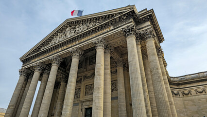 pantheon  temple museum in paris france