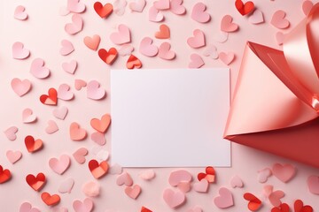 valentine card Give for blessings, love, and feelings to important people.