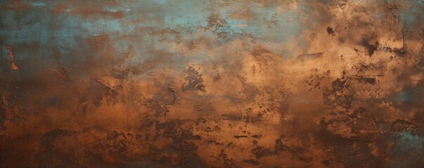 Grunge copper background  - obrazy, fototapety, plakaty