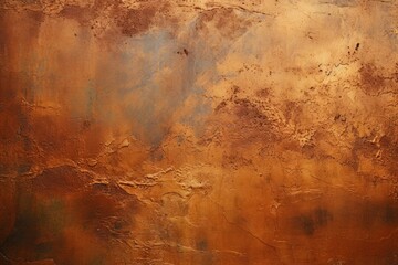 Grunge copper background - obrazy, fototapety, plakaty