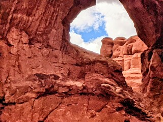 Beautiful Arches National Park in Moab Utah 