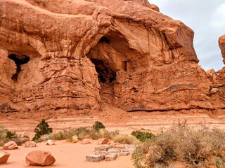 Beautiful Arches National Park in Moab Utah 