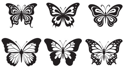 butterfly, insect, wing, flying, inspiration, freedom, abstract, art, illustration, animal, beauty, decoration, design, logo, elegance, emblem, vector, paint, springtime, icon set, cut out, ornate, no