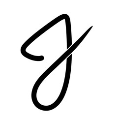 Handwritten alphabets in capitals, lettering