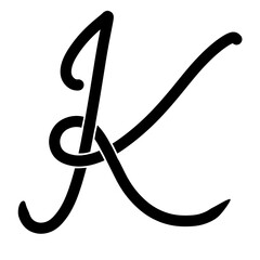 Handwritten alphabets in capitals, lettering