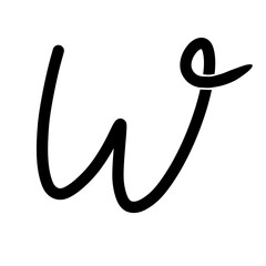 Handwritten alphabets in capitals, lettering