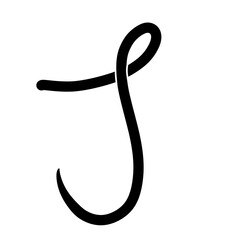 Handwritten alphabets in capitals, lettering