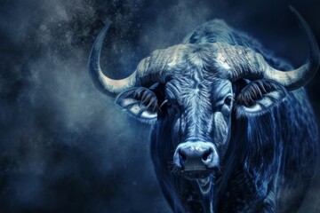 Image illustration of taurus horoscope zodiac sign