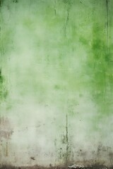 Green background on cement floor texture