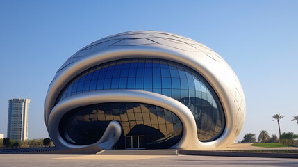 Obraz premium Dubai United Arab Emirates architecture building