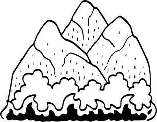 cartoon wildfire drawing.