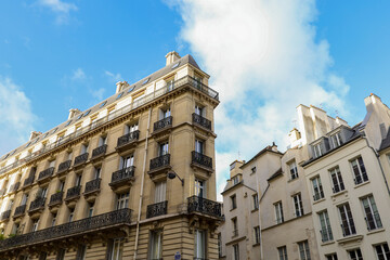 real estate , haussmannian architecture in Paris  Srobonne univerity