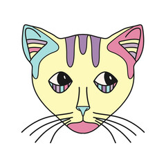 Pastel Cat