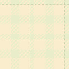 Background check textile of tartan pattern vector with a seamless texture plaid fabric.
