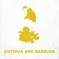 Detailed Antigua and Barbuda Map