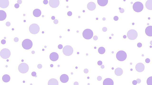 Seamless pattern with purple dots