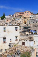 Fototapeta na wymiar Italian town - Matera in Basilicata region. Southern Europe travel destination.