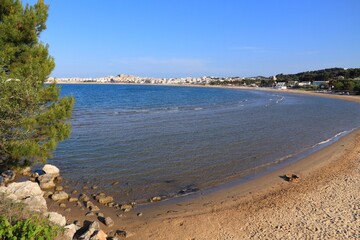 Vieste in Gargano Peninsula, Italy. Southern Europe travel destination.