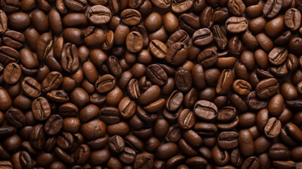 Obraz premium Ground coffee macro. Background of ground coffee texture. Food background