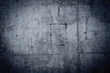 Grungy and smooth bare concrete wall - obrazy, fototapety, plakaty