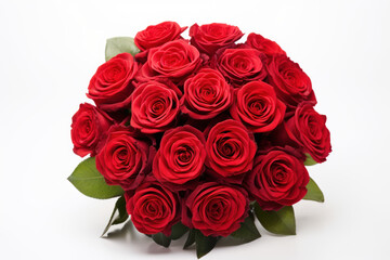 bouquet of red roses