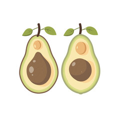 set of Avocado vector