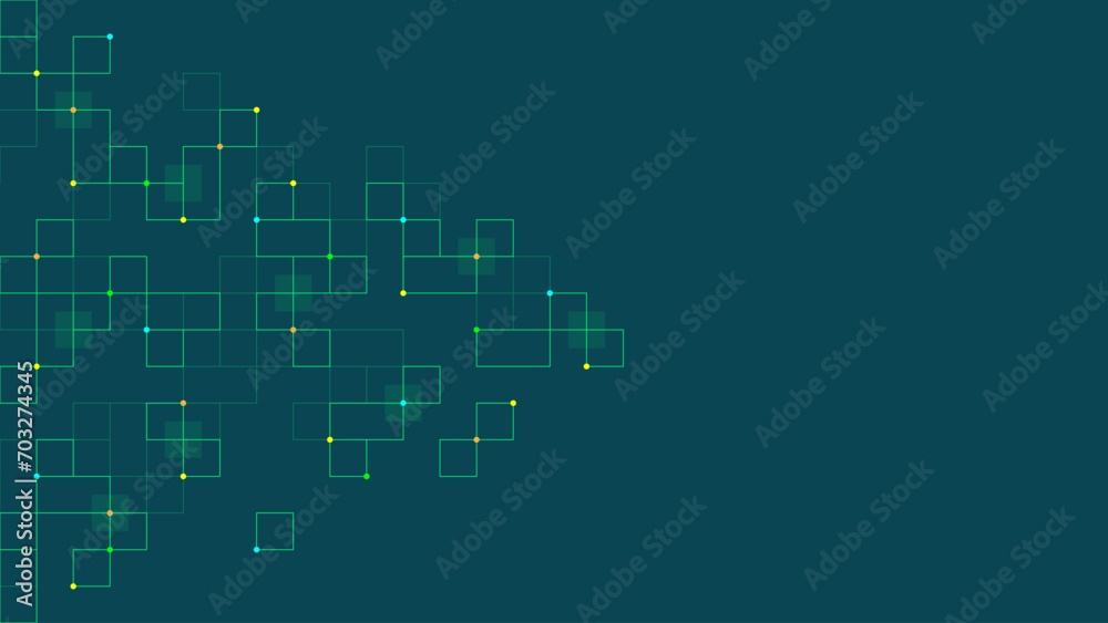 Poster minimalistic vector texture with linear squares pattern. creative idea of modern design with abstrac