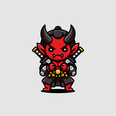 Japan's demon logo