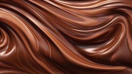 Texture of chocolate mixed with white cream. Elegant sweet background. Generative AI