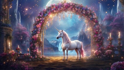 How about simply "Sparkling Horns: A Whimsical Unicorn's Tale"?