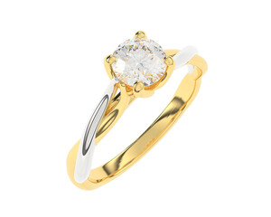 Jewelry isolated on background. 3d rendering - illustration