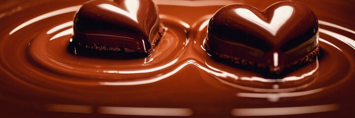 Heart Shaped Chocolate - Sweetness and Love in Every Bite. Indulge in the sweetness and love...