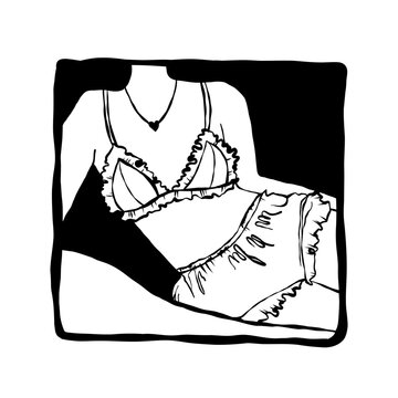 recommend clip art: Line art woman body