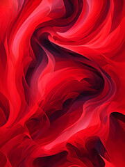 Obraz premium abstract red wave background ، Red abstract background, red background