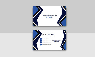 business card template, mockup design mordent  design