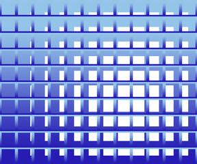 Obraz premium vector composition of geometric planes with brilliant shades of blue