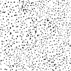 Snow Texture Dot Seamless Pattern. Grunge Graphic Print for Fabric, Surface Design. Christmas Seamless Pattern, Vector Illustration. Funky Splatter Snowfall Background. Ink and Chalk Texture Ornament.