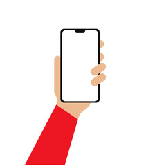 holding the phone .Eps 10 vector