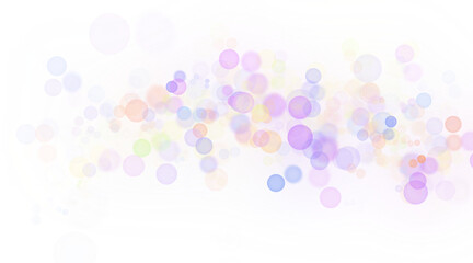abstract blur bokeh banner shape background. rainbow colors, pastel purple, blue, gold, green, yellow, white, silver, pink bokeh - obrazy, fototapety, plakaty
