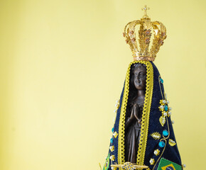 A santa imagem de Nossa Senhora da Conceição Aparecida, a padroeira do Brasil