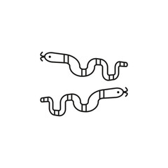 snake vector type icon