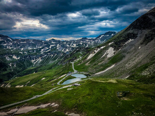 landscape in the mountains